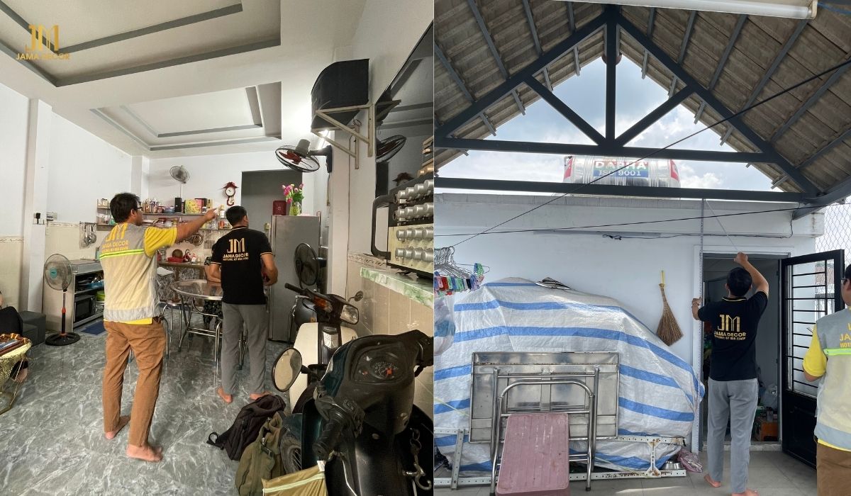 Cách tính chi phí cải tạo nội thất theo giá thị trường 36 Đội ngũ JAMA khảo sát hiện trạng, kết cấu của nhà để đưa ra bảng chi phí cải tạo nội thất tối ưu nhất cho khách hàng