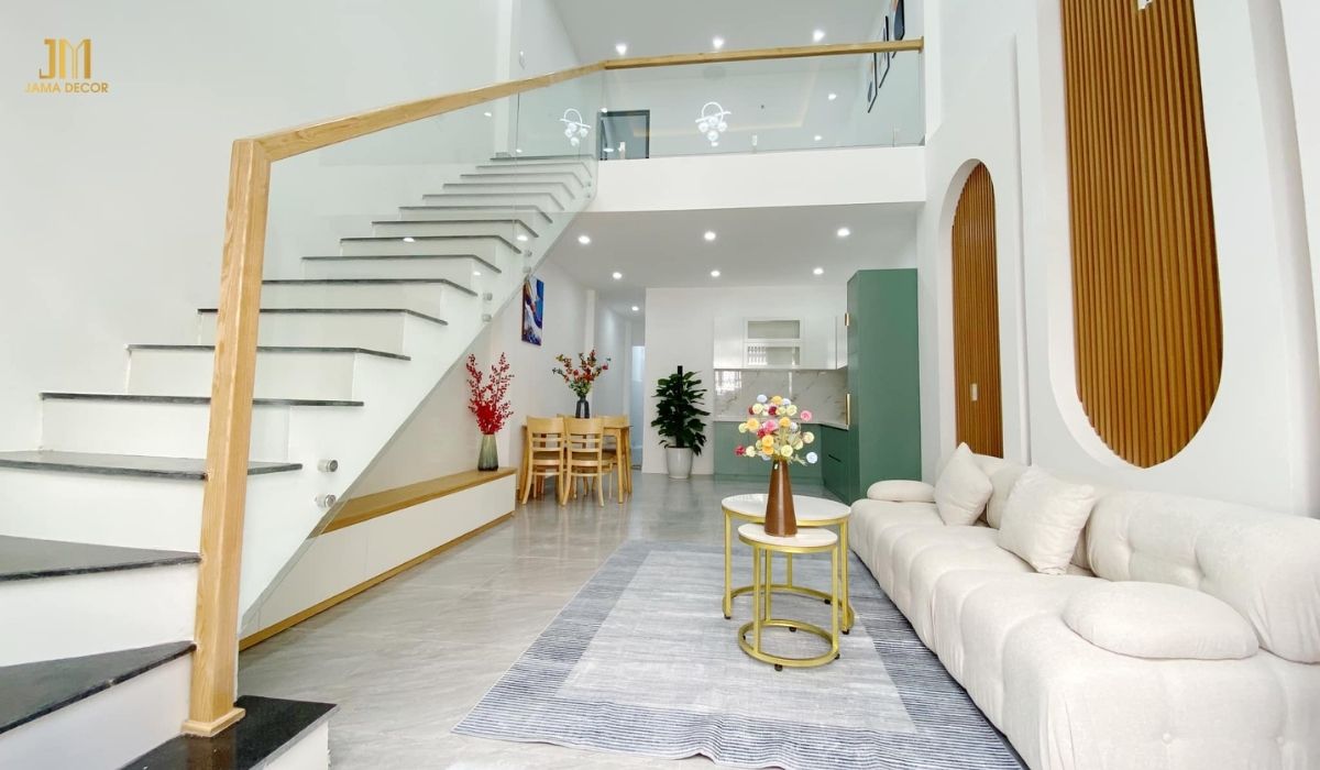 Cách tính chi phí cải tạo nội thất theo giá thị trường 33 Màu trắng có khả năng phản chiếu ánh sáng tốt vì vậy nếu tận dụng ánh sáng tự nhiên sẽ giúp không gian trở nên rộng rãi và thoáng mát hơn