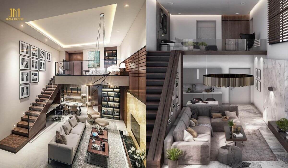 Có thể được thiết kế gác lửng thành phòng ngủ, phòng đọc sách, phòng thờ...
