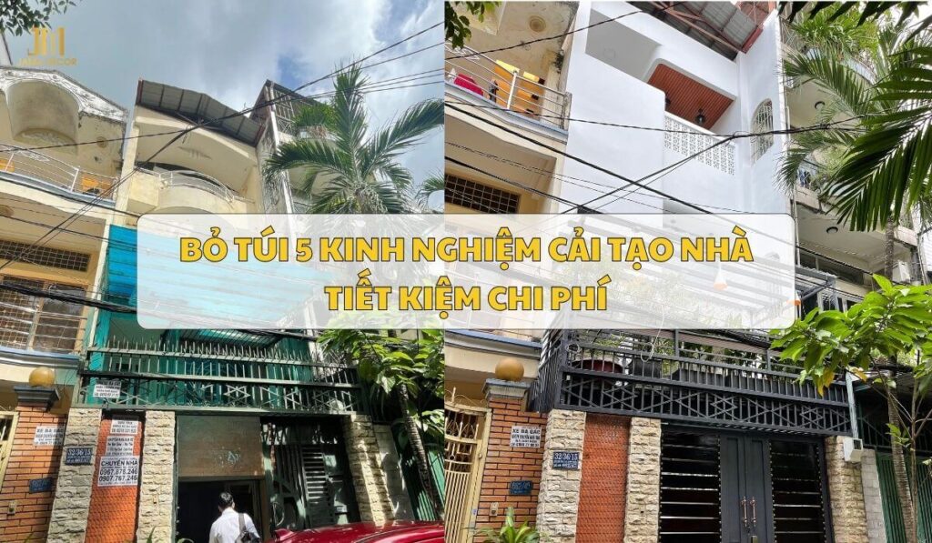 kinh nghiệm cải tạo nhà