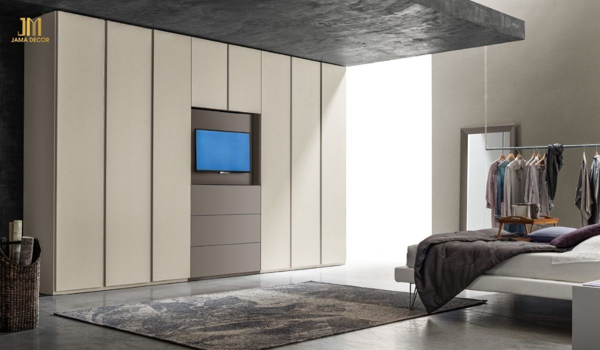 Mẫu tủ quần áo gỗ công nghiệp phù hợp với mọi thiết kế từ cổ điển tới hiện đại, sang trọng