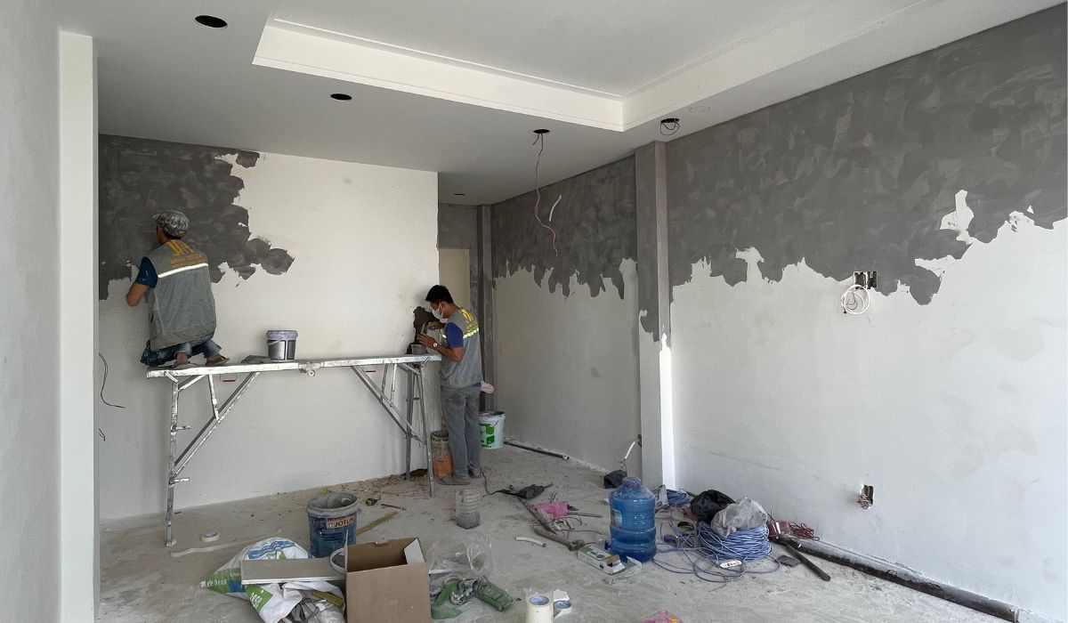 Sơn nước, khắc phục những vệt ố vàng 