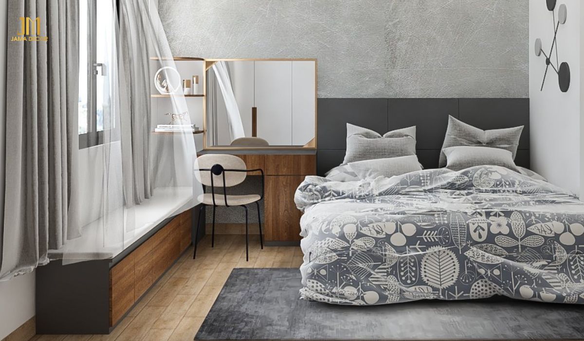 50+ Mẫu Bàn Trang Điểm Hiện Đại, Tinh Tế Nhất 19 Đặt bàn trang điểm gần cửa sổ để tận dụng ánh sáng tự nhiên