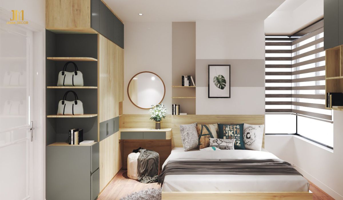 50+ Mẫu Bàn Trang Điểm Hiện Đại, Tinh Tế Nhất 12 Nhỏ gọn nhưng vẫn đầy đủ công năng là ưu điểm của mẫu bàn này