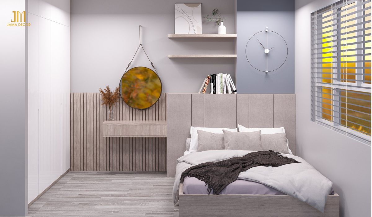 50+ Mẫu Bàn Trang Điểm Hiện Đại, Tinh Tế Nhất 9 Không gian nhỏ nên lựa chọn kích thước bàn phù hợp