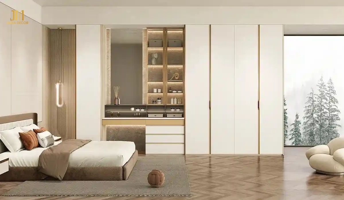 Melamine là vật liệu nhẹ, bền bỉ và khả năng chống nước tốt