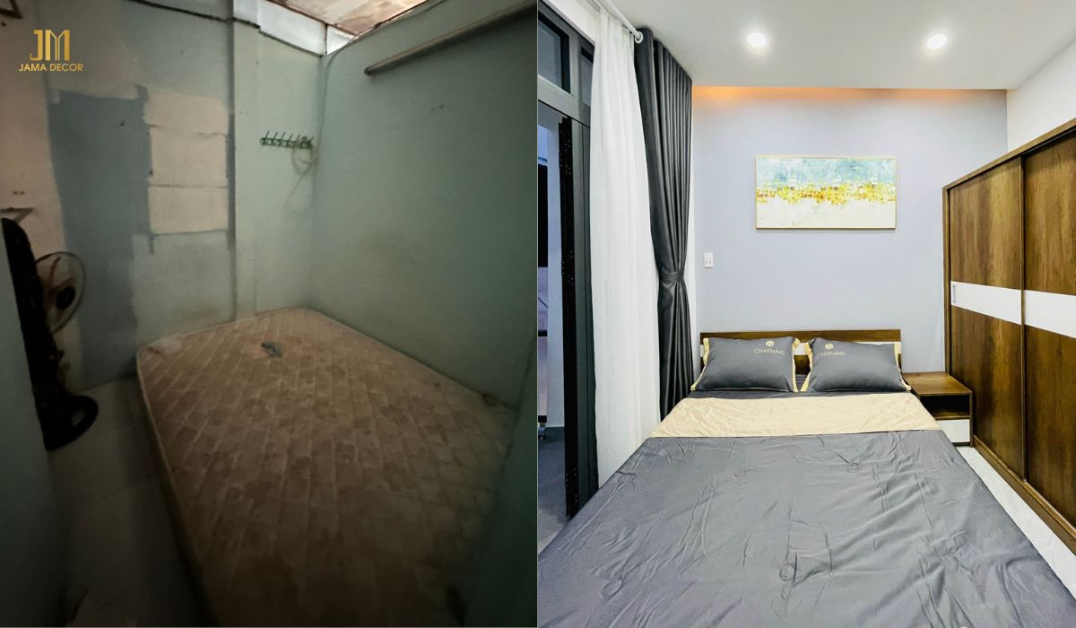 Cải tạo nhà 2 tầng cũ tại Jama Home