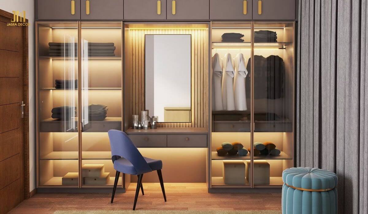 Mẫu tủ giúp không gian trở nên sang trọng hơn