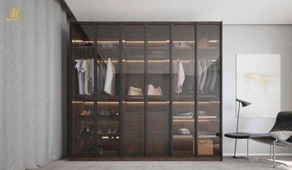 Bố trí tủ quần áo trong phòng ngủ cũng là một vấn đề phong thủy được chú trọng
