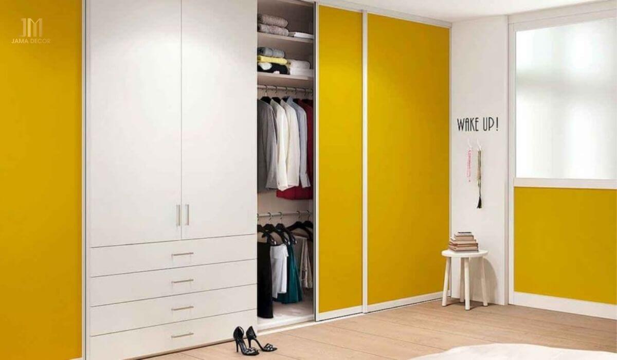 Tủ quần áo cửa lùa 2 cánh là mẫu tủ quần áo được sử dụng nhiều nhất hiện nay