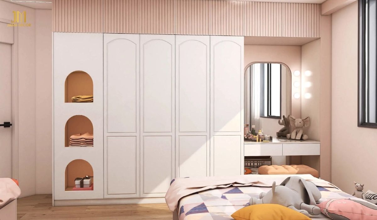 20+ Mẫu tủ quần áo trẻ em đẹp, thịnh hành nhất hiện nay 34 Tủ quần áo âm tường giúp “gian lận diện tích”, mang lại sự tinh tế, sang trọng và vô cùng hiện đại