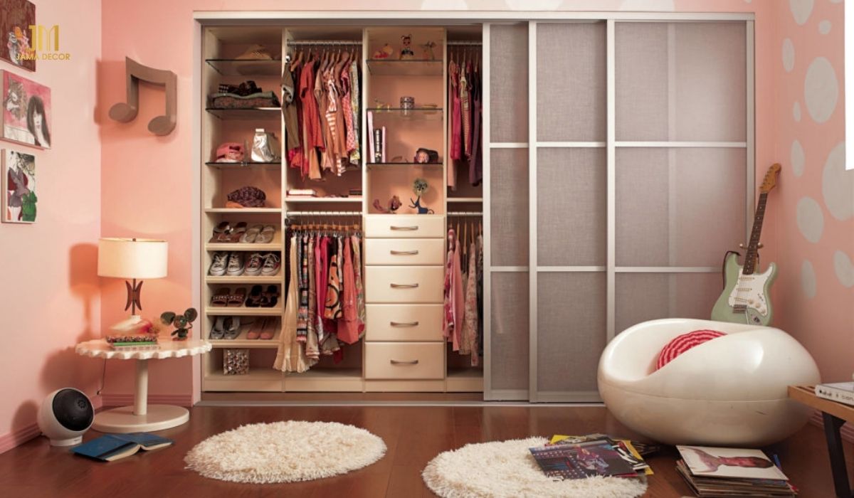 20+ Mẫu tủ quần áo trẻ em đẹp, thịnh hành nhất hiện nay 29 Tối ưu không gian phòng ngủ cho bé bằng tủ quần áo cánh kéo