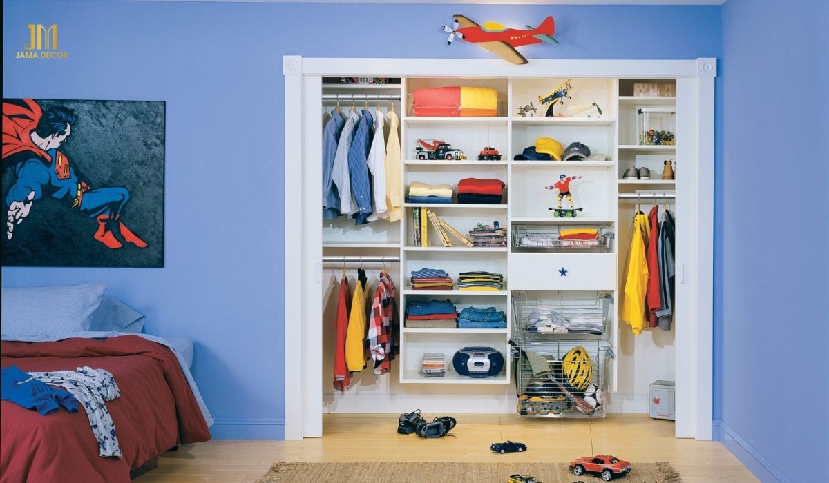 20+ Mẫu tủ quần áo trẻ em đẹp, thịnh hành nhất hiện nay 30 Mẫu tủ quần áo cho bé trai được ưu tiên thiết kế với gam màu tươi mát mang đến cảm giác thoải mái, dễ chịu