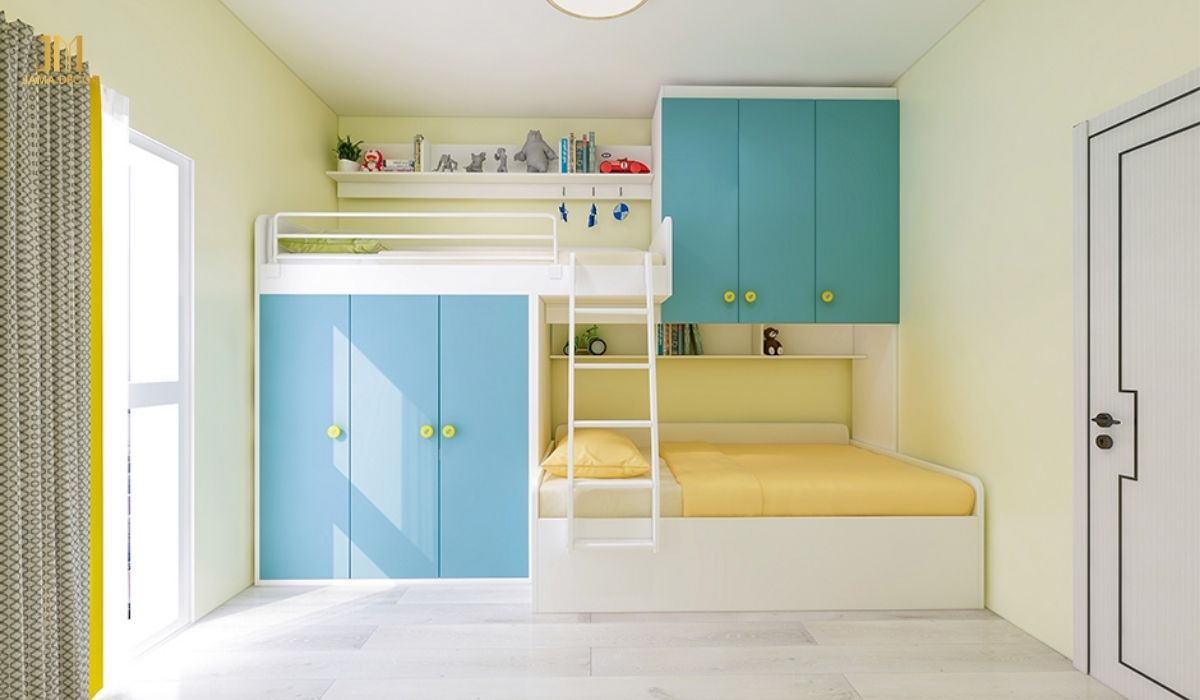 20+ Mẫu tủ quần áo trẻ em đẹp, thịnh hành nhất hiện nay 22 Nên lựa chọn tủ quần áo với màu sắc tươi sáng để kích thích tư duy và sự phát triển của trẻ