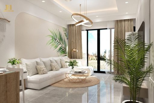 Thiết kế chung cư Carillon 7 – 2 PN – Chị Phúc