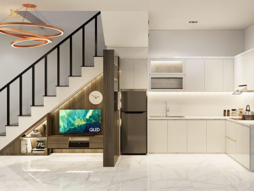 Nội thất nhà phố quận 9 - 2PN - Chị Oanh
