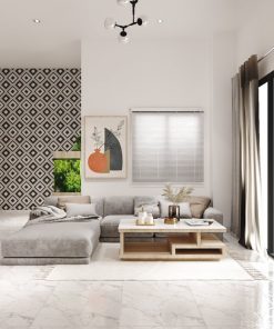 thiet ke nha pho quan 12 2pn 120m2 chi duong 5