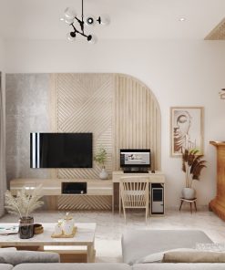 Alternative view of Thiết kế nhà phố Quận 12 - 2PN - 120m2 - Chị Dương