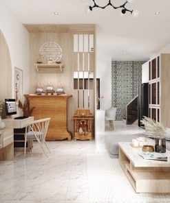 thiet ke nha pho quan 12 2pn 120m2 chi duong 2