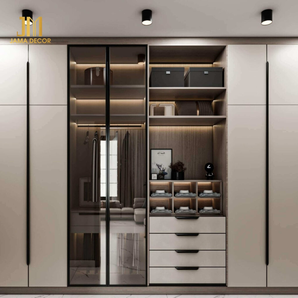 Tủ tích hợp nhiều chức năng, tiện lợi cho người sử dụng