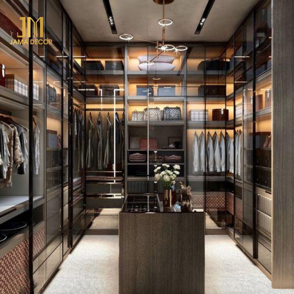 Không gian trở nên đẳng cấp hơn với tủ chữ U