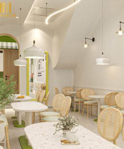 Thiết kế thi công quán kem ICE UNA