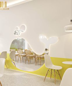 Thiết kế thi công quán kem ICE UNA