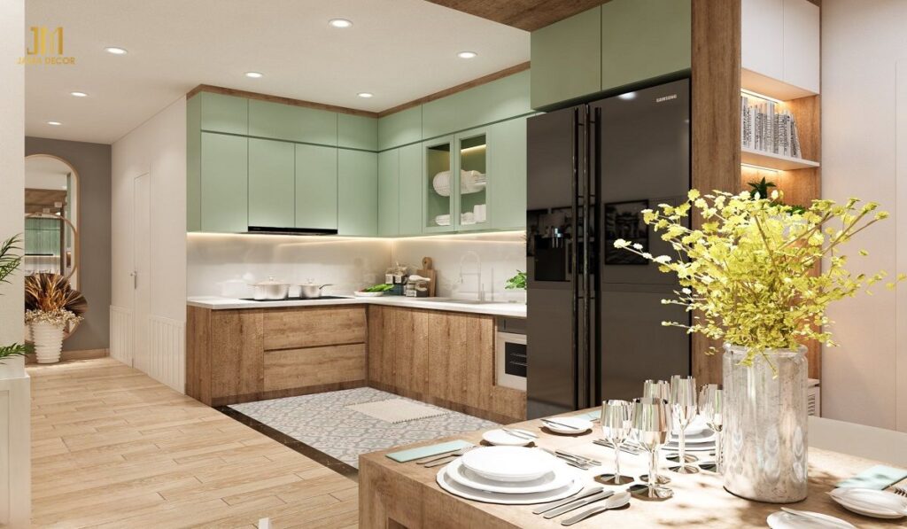 noi that nha bep dep voi tu bep hien dai 4