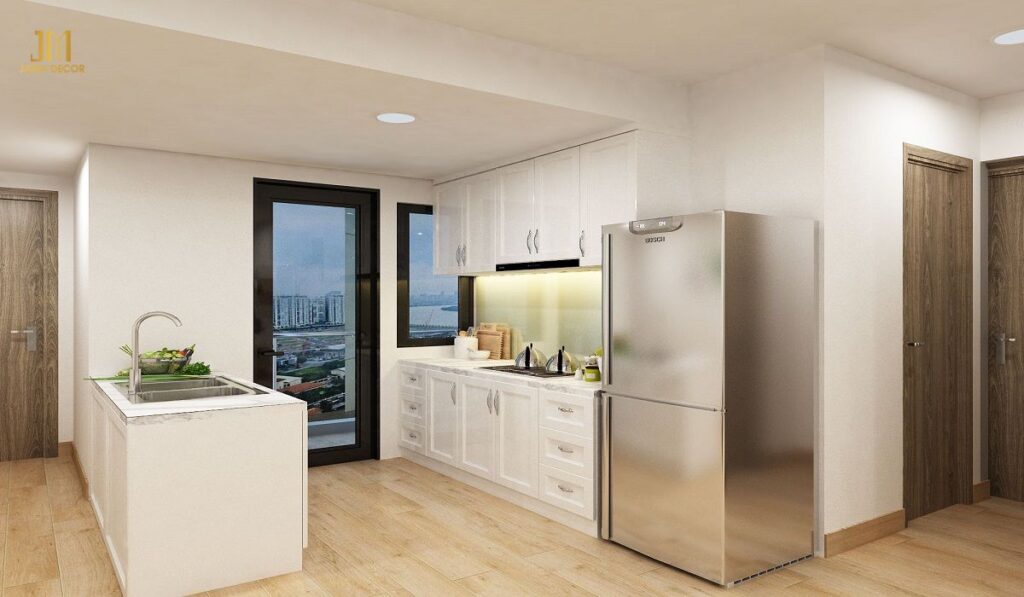 noi that nha bep dep chung cu