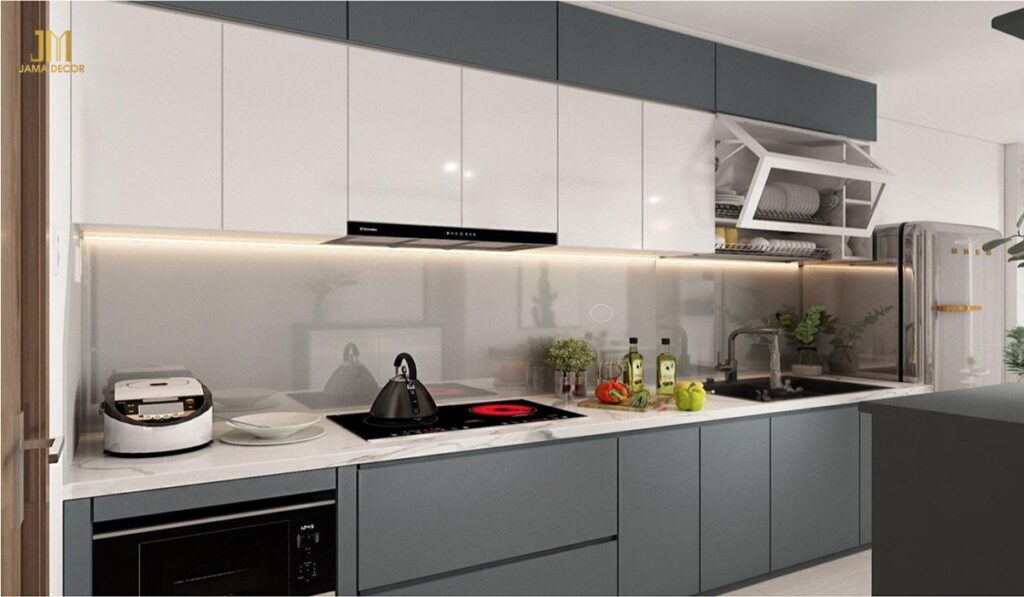 Top 100+ mẫu nội thất bếp giá rẻ hiện đại 60
Nội thất bếp giá rẻ - Tủ bếp chữ l