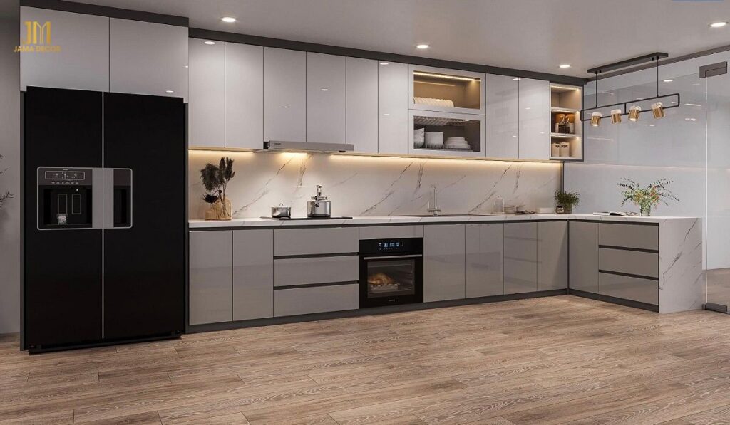 Top 100+ mẫu nội thất bếp giá rẻ hiện đại 65
Nội thất bếp giá rẻ - Tủ bếp chữ L