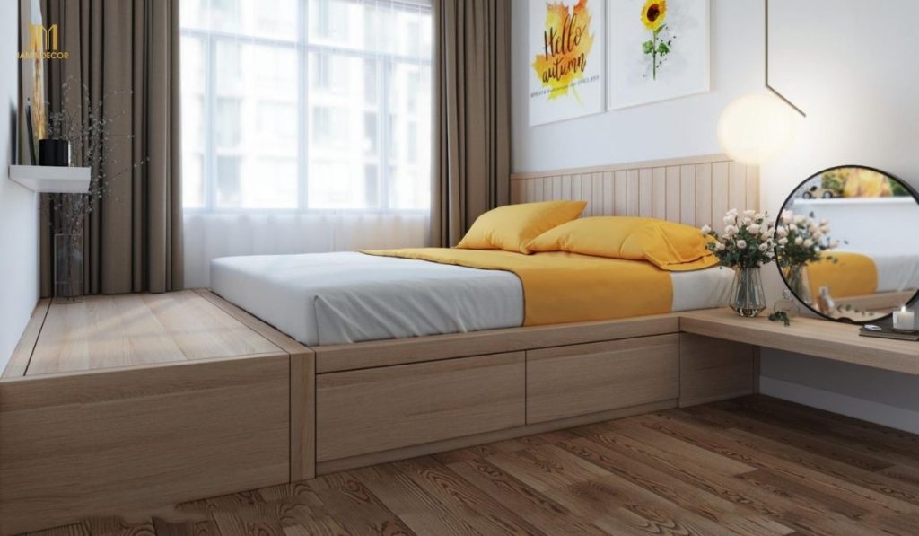 25+ mẫu nội thất chung cư 2 phòng ngủ 70m2 tối ưu công năng