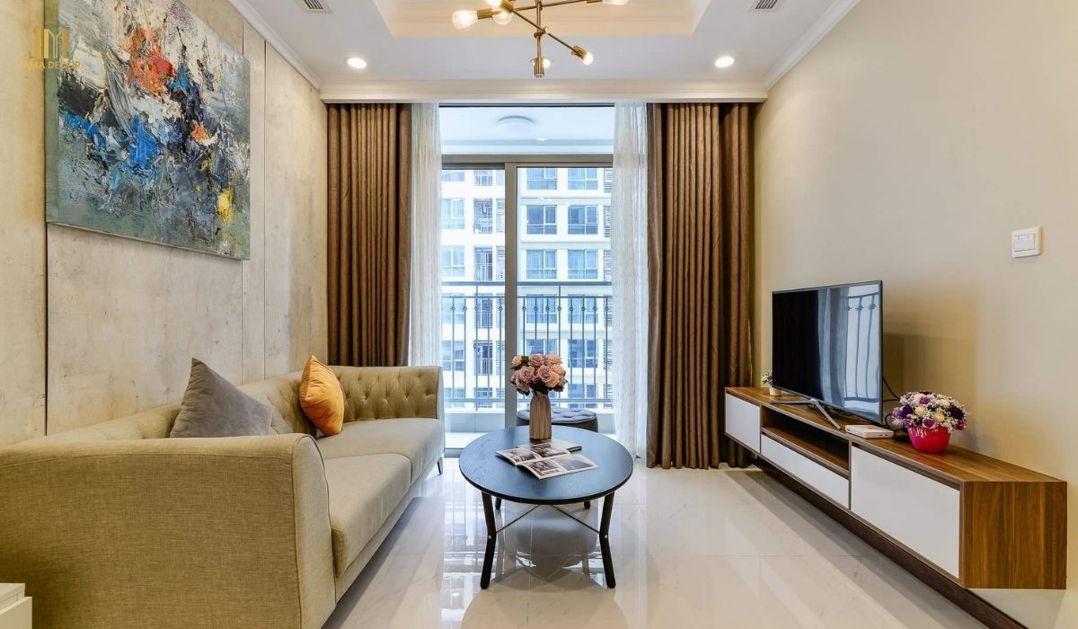 25+ mẫu nội thất chung cư 2 phòng ngủ 70m2 tối ưu công năng