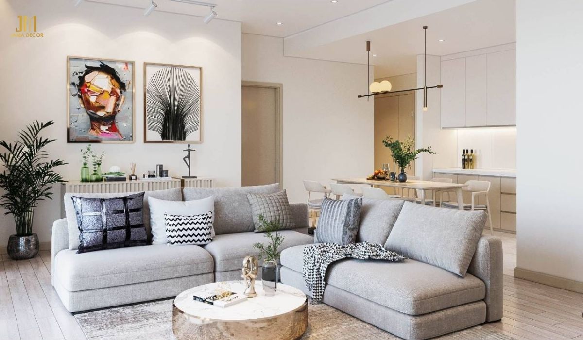 25+ mẫu nội thất chung cư 2 phòng ngủ 70m2 tối ưu công năng