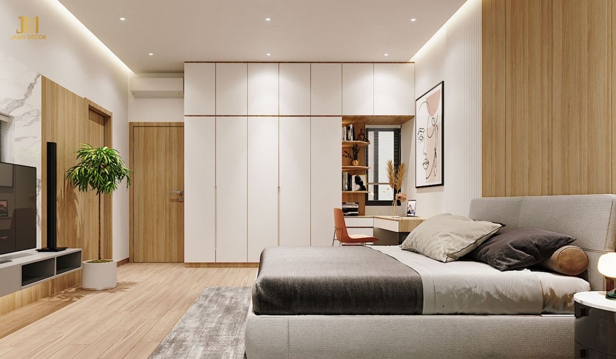 Bố trí nội thất phòng ngủ khoa học đẹp mắt