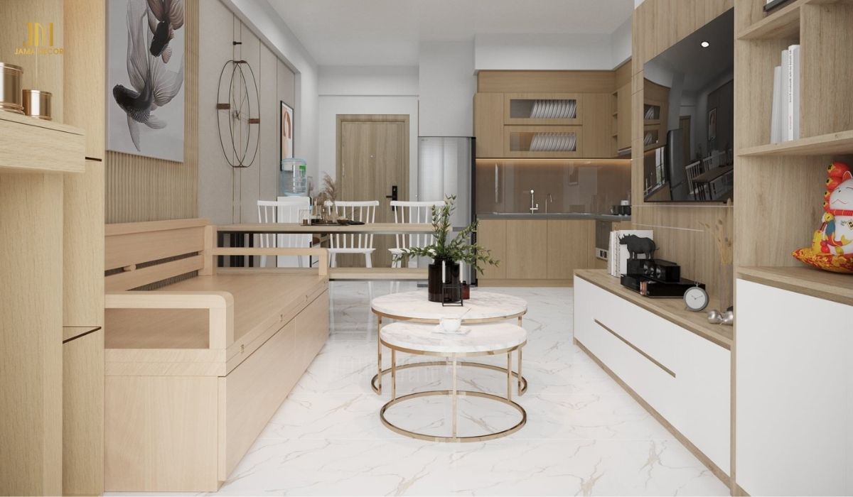 Sử dụng ghế sofa có ngăn kéo tăng không gian lưu trữ