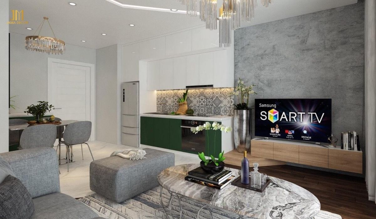 Nội thất chung cư được sắp xếp hợp lý