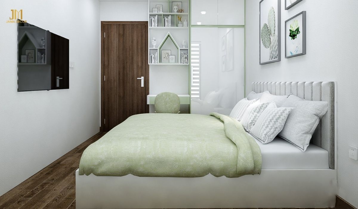 Sử dụng màu sắc nhẹ nhàng, tươi sáng trong nội thất