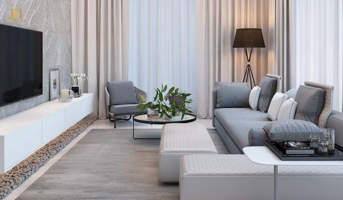 Mẫu nội thất chung cư 70m2 hiện đại