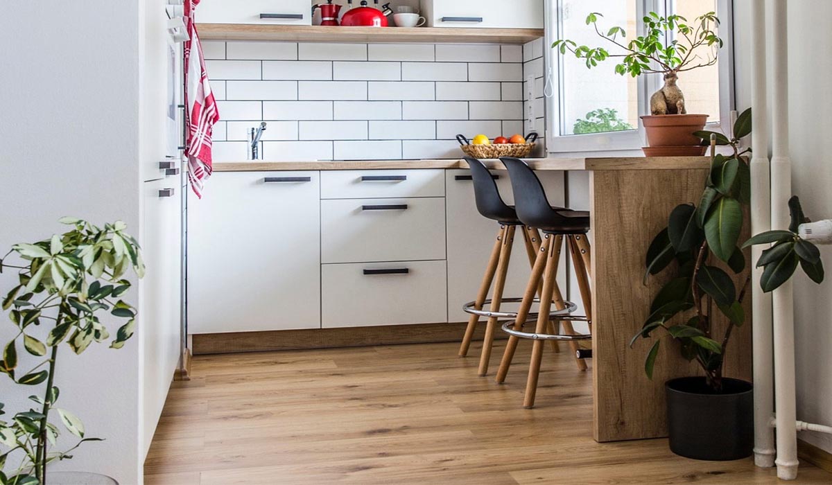 Có thể tạo ra một khu vực ăn uống đầm ấm với những mẫu bàn ghế nhỏ gọn