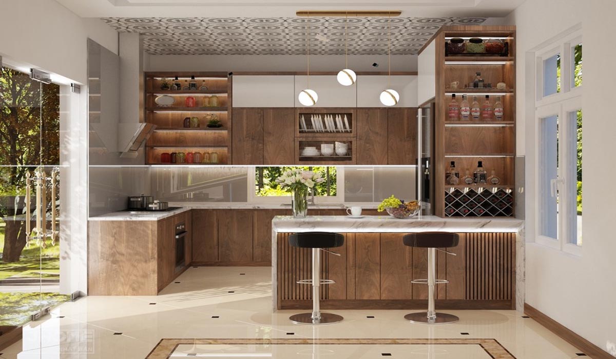 Sử dụng các phụ kiện bếp đa năng, thông minh giúp khu bếp tiện lợi hơn