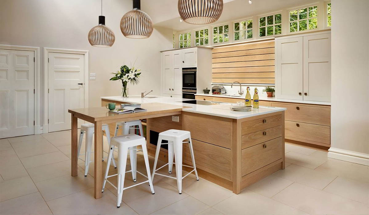 Khu bếp nhỏ gọn nhưng có thiết kế thông minh, tiện lợi sẽ không tạo cảm giác quá gò bó