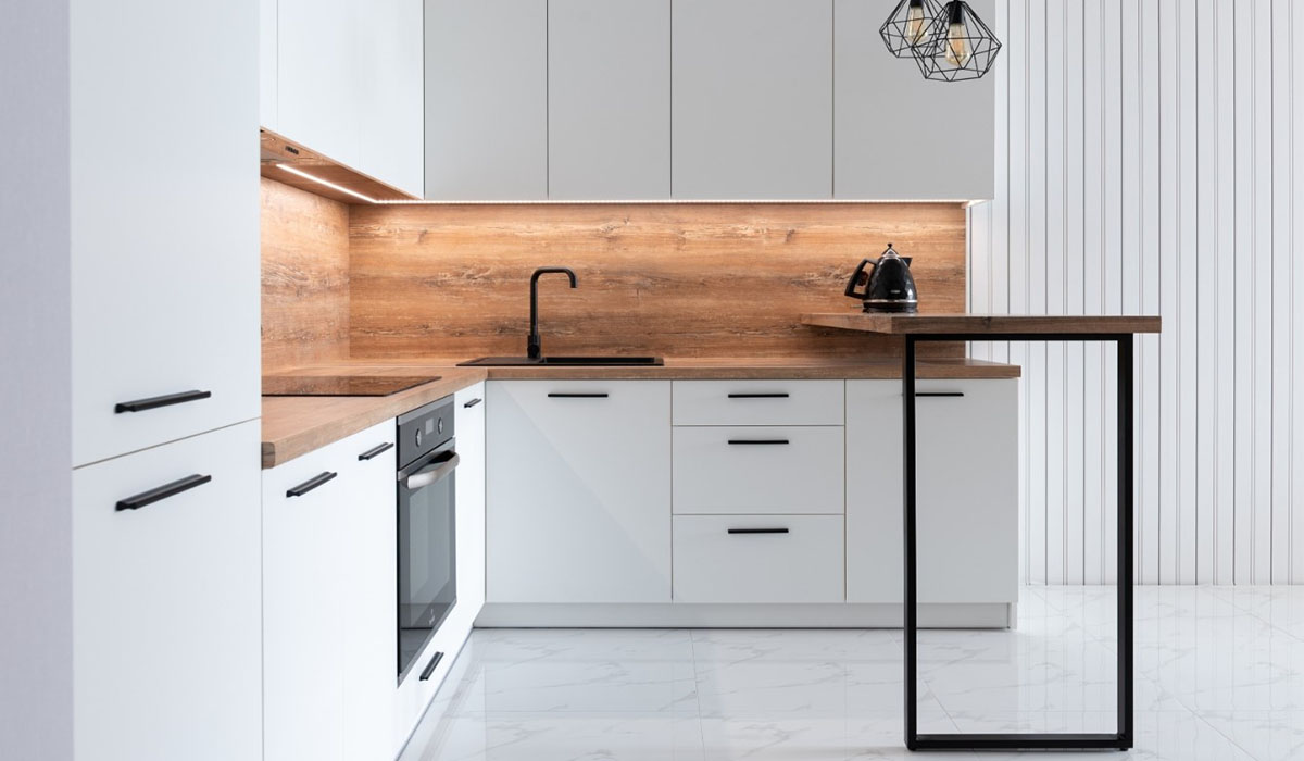 Thiết kế nội thất nhà bếp diện tích nhỏ tối tận dụng mọi ngóc ngách