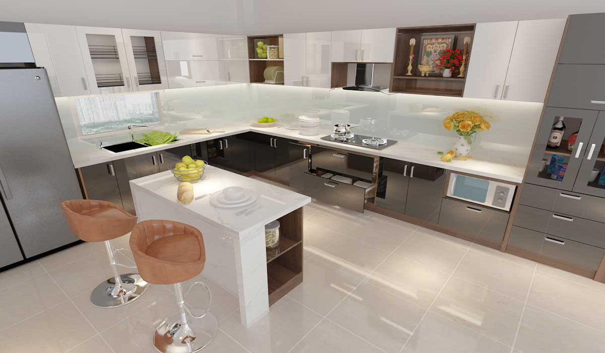 Mẫu thiết kế được tối ưu hóa về sự tiện nghi và công năng sử dụng