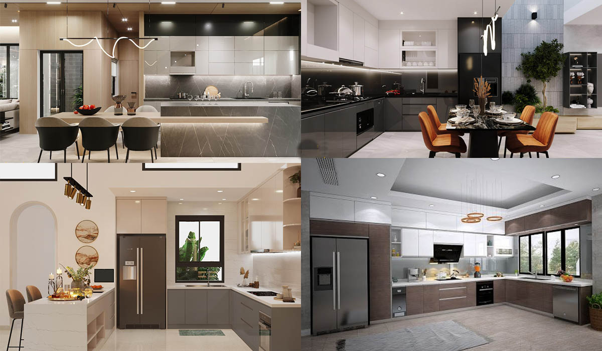 Nội thất bếp hiện đại có rất nhiều phong cách thiết kế để bạn lựa chọn
