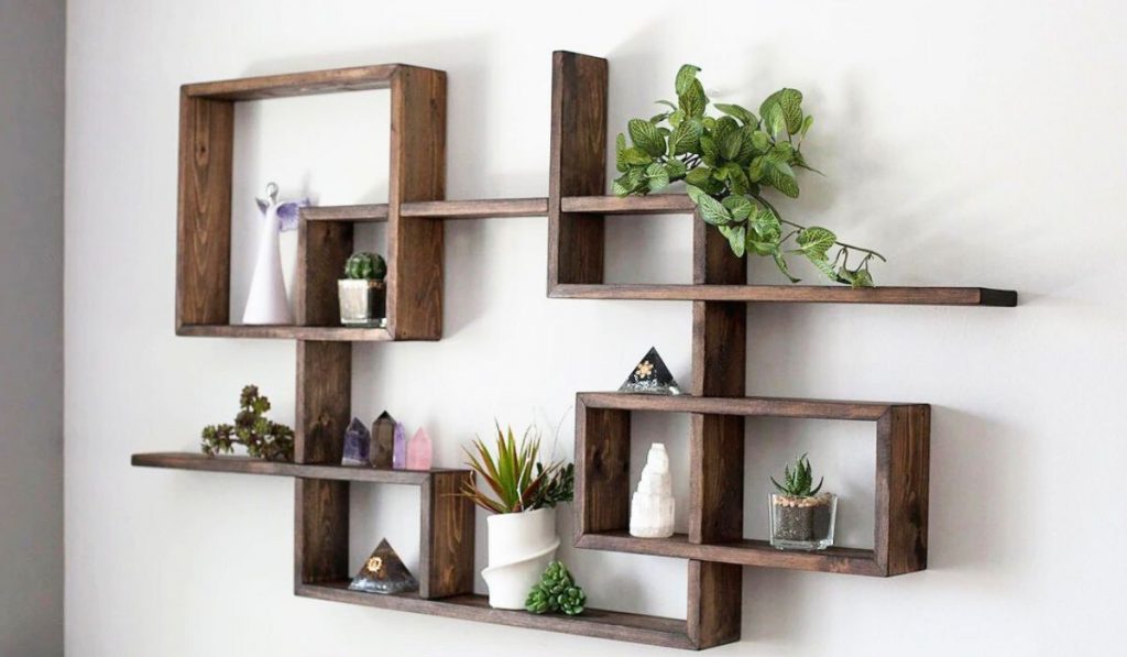 Tổng hợp các mẫu kệ trang trí phòng khách hiện đại nhất 5 Ke trang tri phong khach hien dai 10