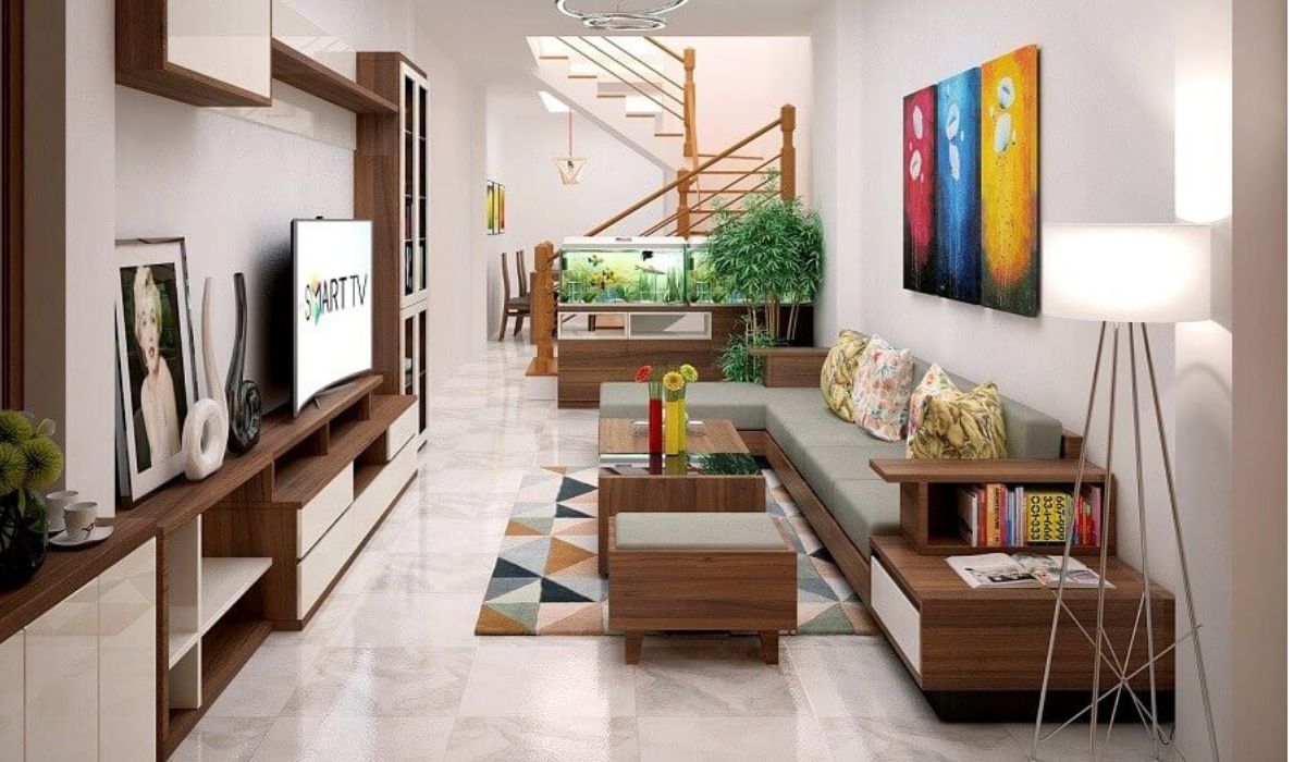 Các chi tiết nội thất không quá cầu kỳ