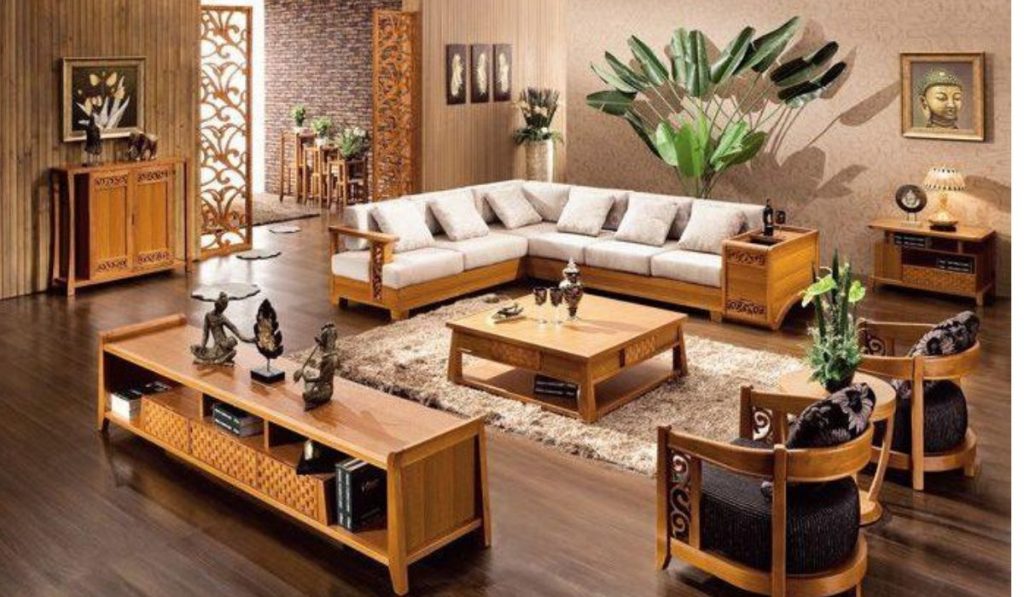 Lựa chọn kích thước nội thất phù hợp với không gian sẽ giúp phòng khách thoáng đãng, rộng rãi