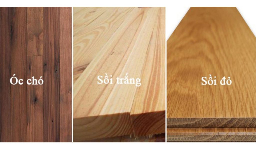 Một số loại gỗ tự nhiên