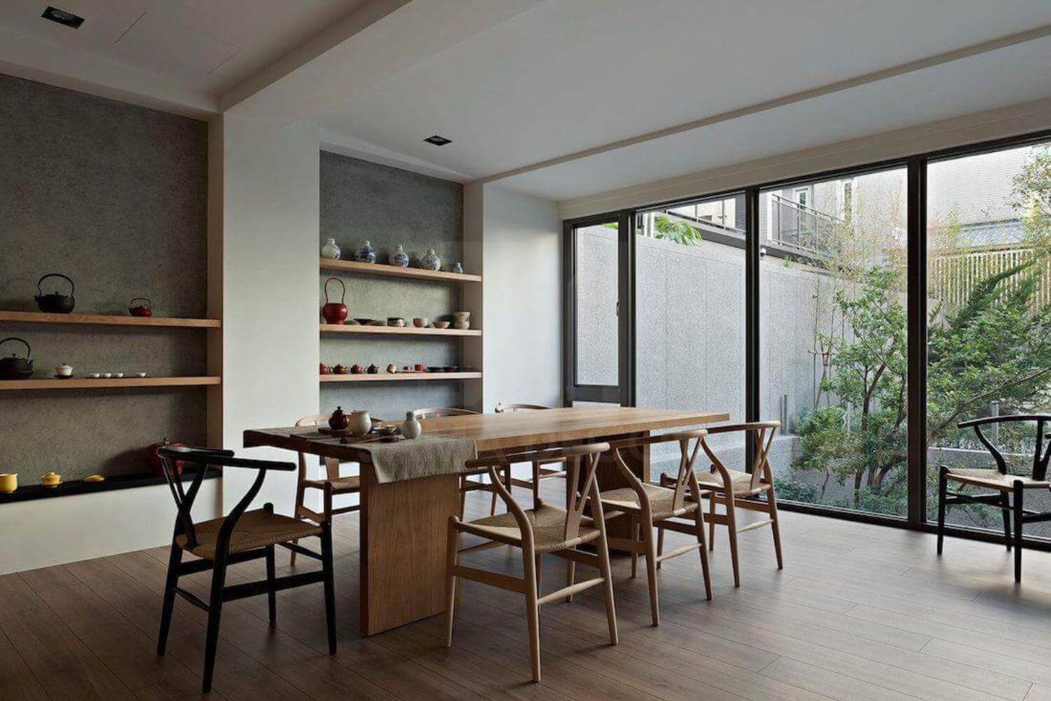 Phong cách nội thất Japandi hội tụ các nét đẹp của 2 khu vực khác nhau nhưng lại rất hài hòa